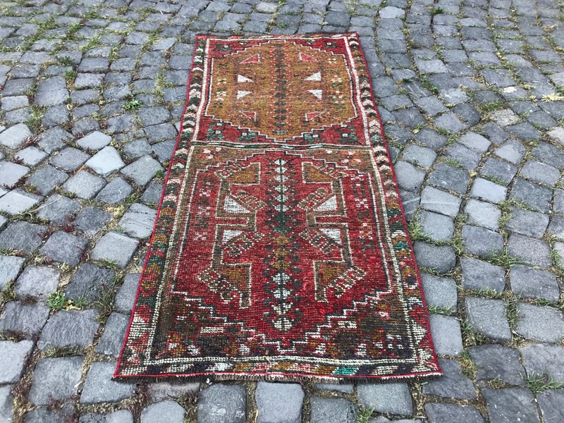 Handmade Rug Turkish Area Rug Vintage Rug Oushak Rug Antique Rug Bohemian Rug gallery