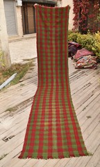 Turkish Rug 2×12 Oriental Runner Vintage Wool Hallway Stairs Kilim 80x392cm