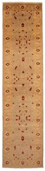 Vintage Hand-knotted Runner Rug 2’10” x 12’8″ Traditional Oriental Wool Carpet