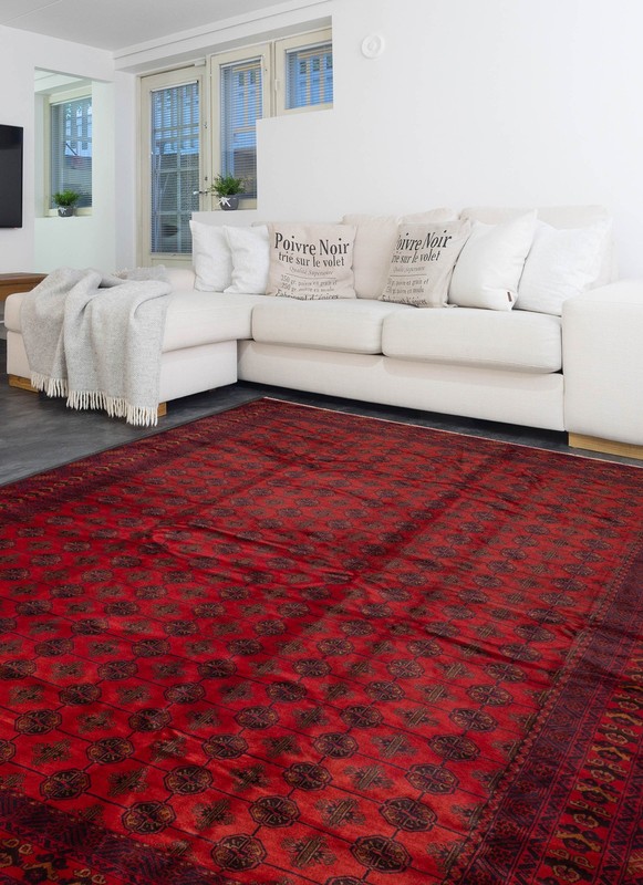 Traditional Vintage Hand-Knotted Area Rug 10'0" x 13'3" Oriental Wool Carpet gallery