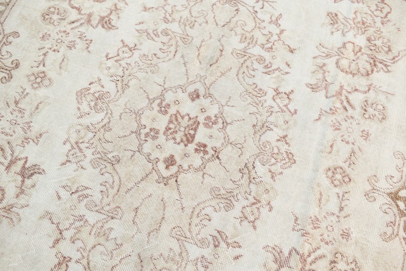 Turkish Rug 66''x112'' Vintage Light Muted Color Rug Oushak Rug 170x286cm 5x9 gallery