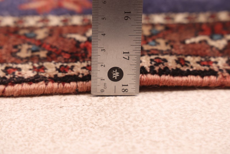 Vintage Hand-knotted Runner Rug 3'7" x 8'2" Traditional Oriental Wool Carpet gallery