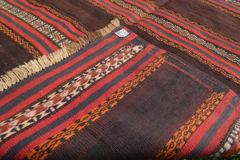 315 X 130 cm COLLECTORS ITEM Vintage Janbag Natural Vegetable Dye Maldari Runner gallery