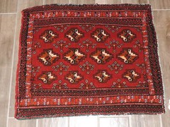 Handmade Middle Eastern Cushion Wool Bag Face
