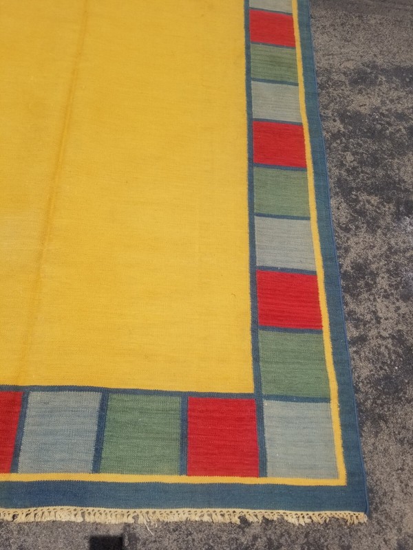 Vintage Traditional Handmade Beautiful Gabbeh Kilim Floor Rug Carpet 230x161 cm gallery