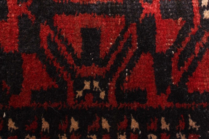 Vintage Hand-Knotted Area Rug 3'3" x 6'10" Traditional Oriental Wool Carpet gallery