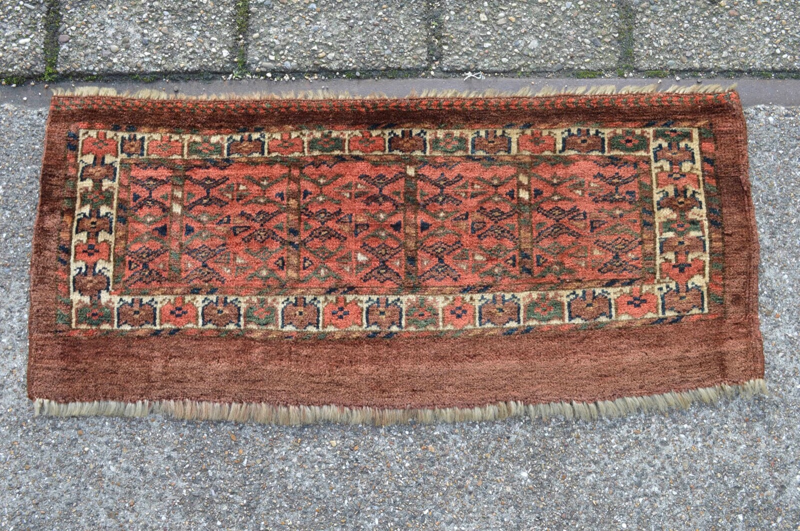 WONDERFUL SCARSE SMALL TUKOMAN YOMUT BAGFACE ***WWS*** ...tekke saler ersari tur gallery