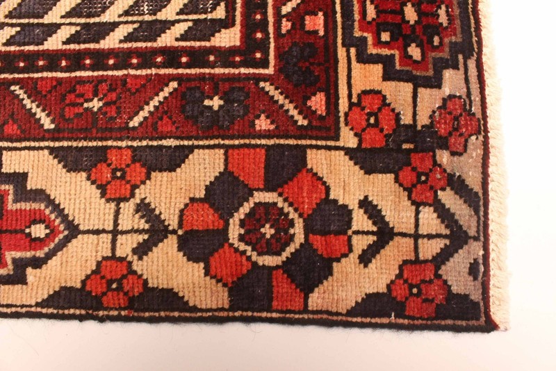 Vintage 6'3" x 9'11" Traditional Hand Knotted Vegetable Dye Wool Area Rug gallery