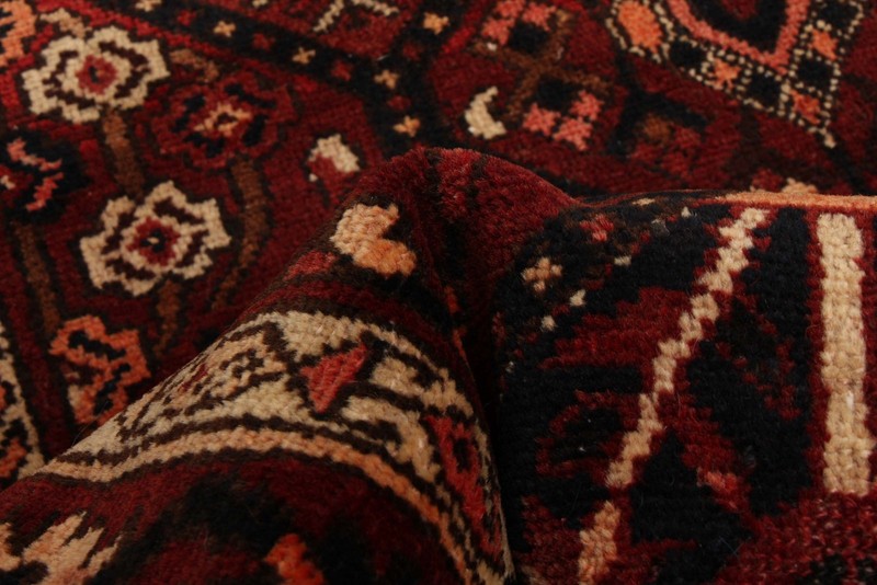 Vintage 4'5" x 6'7" Traditional Hand Knotted Vegetable Dye Wool Area Rug gallery