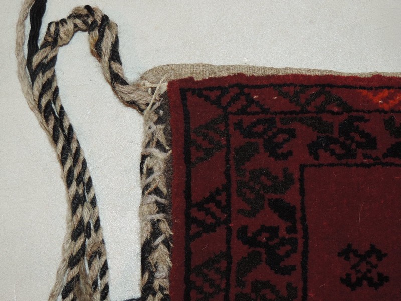 Antique Handwoven Turkoman Ersari Bag gallery