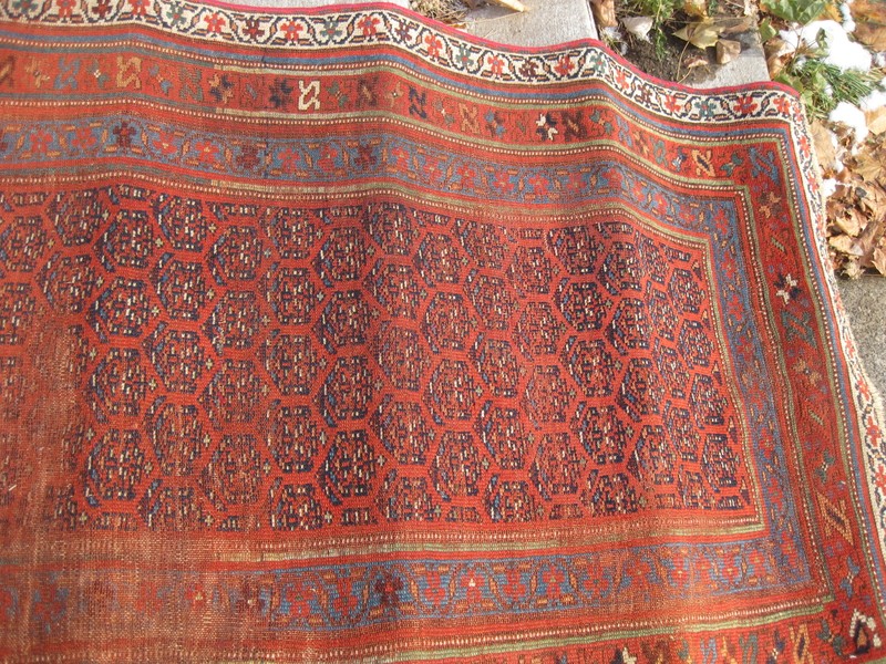 vintage EASTERN ANATOLIAN KILIM RUG HANDMADE HANDWOVEN SZ 93"X49" 236CMX123CM gallery