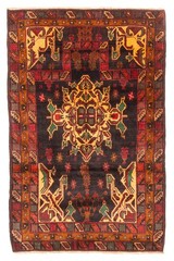 Traditional Vintage Hand-Knotted Area Rug 2’9″ x 4’8″ Oriental Wool Carpet