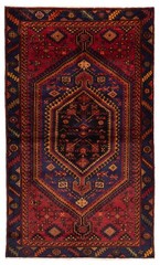 Traditional Vintage Hand-Knotted Area Rug 4’3″ x 7’1″ Oriental Wool Carpet
