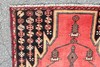 Tribal Nomadic Diamond Afghan 3' 8" x 6' 2" Red Handmade Area Rug gallery