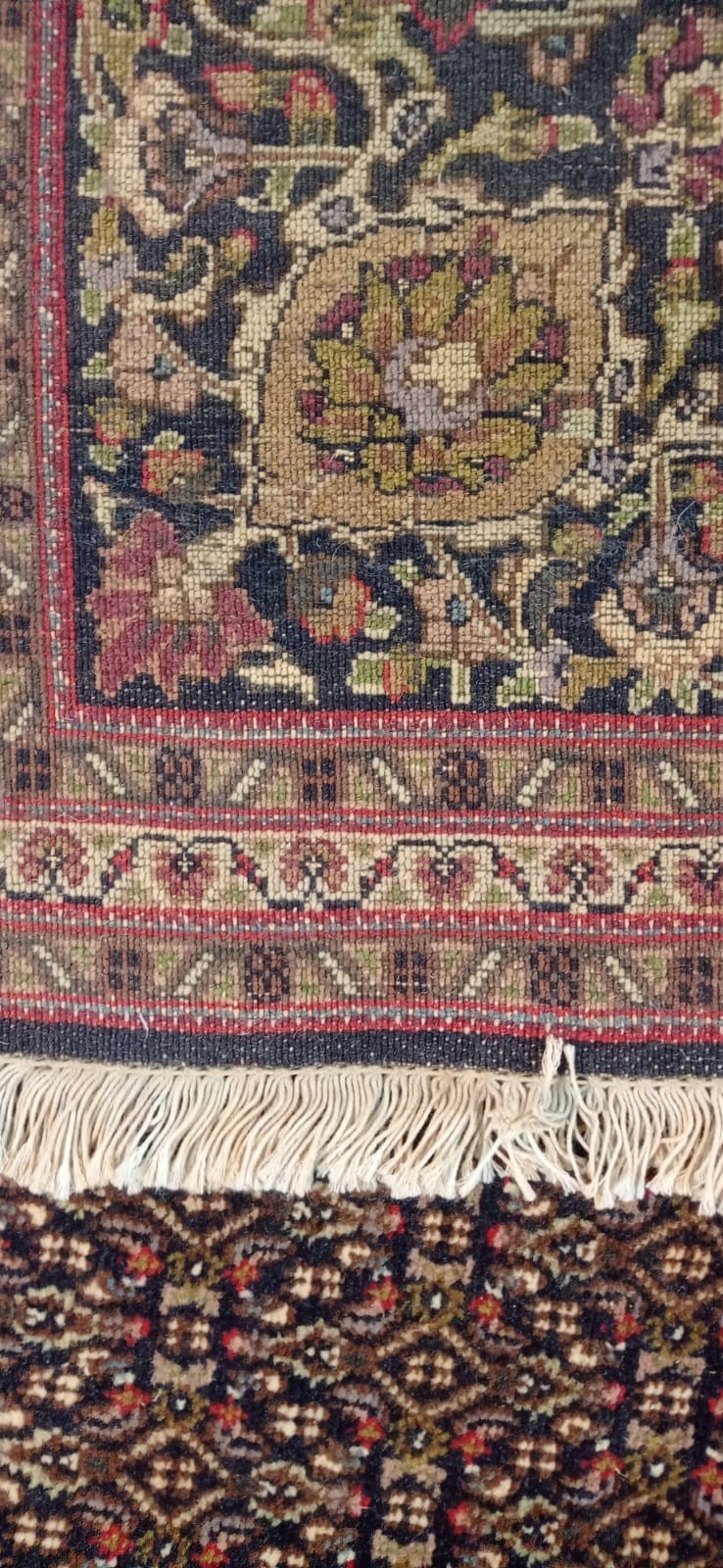 14 X 10 ft COLLECTORS' ITEM Vintage Authentic Mahi Tebrz Oriental Floral Carpet gallery