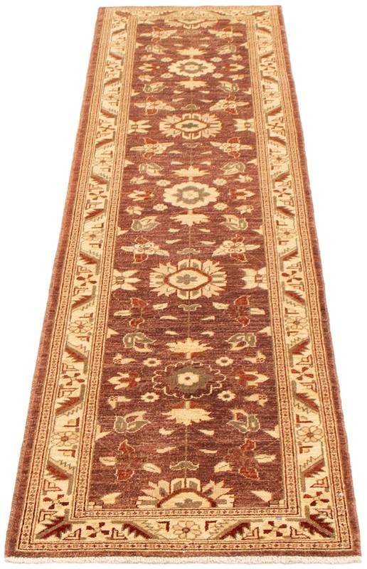 Vintage Hand-knotted Runner Rug 2'7" x 9'9" Traditional Oriental Wool Carpet gallery