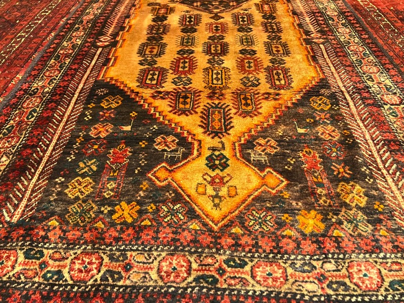 COLLECTORS' ITEM Antique Natural Vegetable Dye Maresali Group Both's Azerbaijani gallery