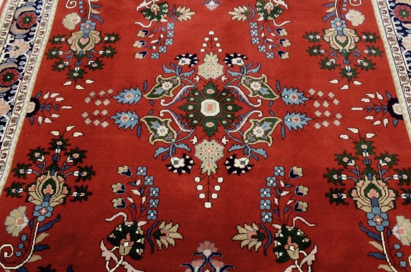 9X6 MASTERPIECE MINT 200+KPSI HAND KNOTTED VEGETABLE DYE SAROUKK SOFT WOOL RUG gallery