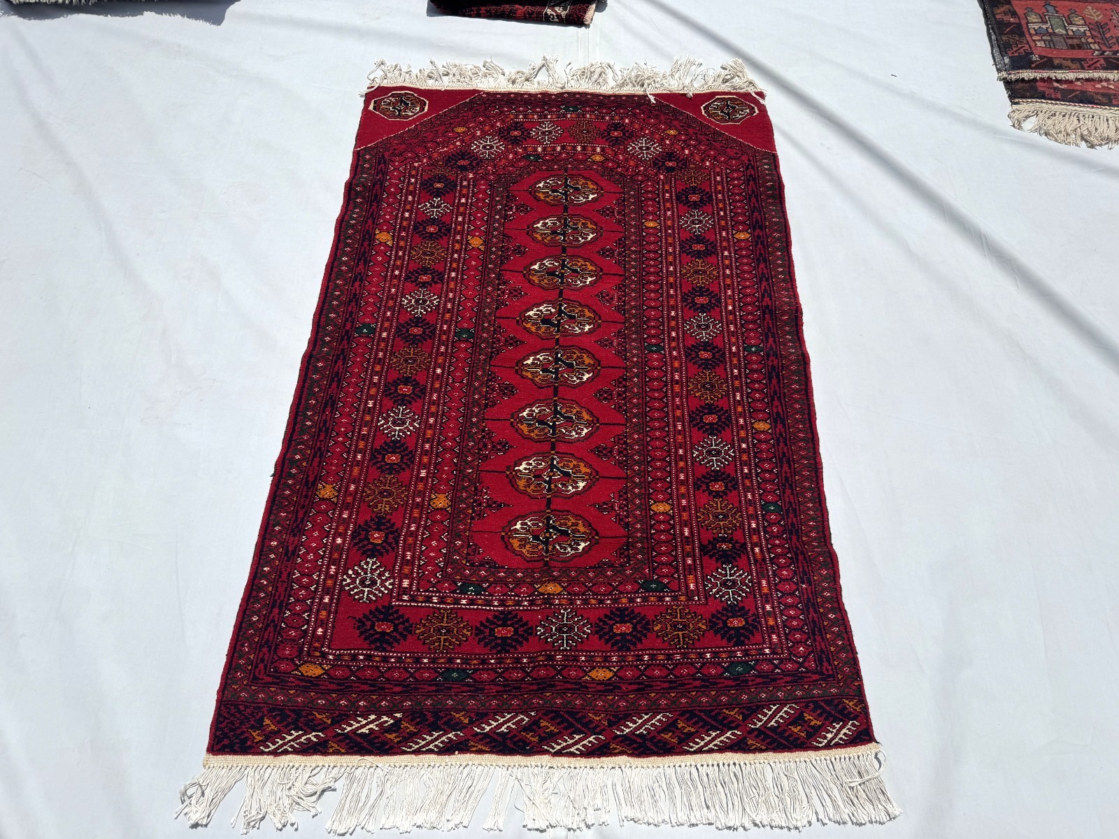 3x4 Hand Knotted Tribal Vintage Wool Area Rug Bokhara Traditional Persian Carpet gallery