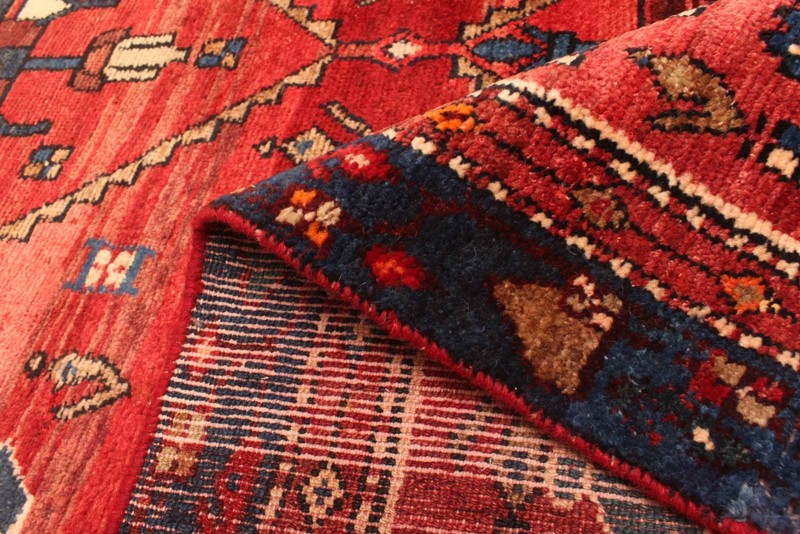 Traditional Vintage Hand-Knotted Area Rug 4'7" x 8'4" Oriental Wool Carpet gallery