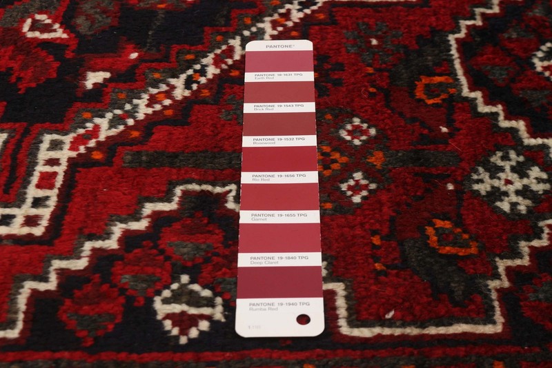 Vintage 3'7" x 5'4" Traditional Hand Knotted Vegetable Dye Wool Area Rug gallery