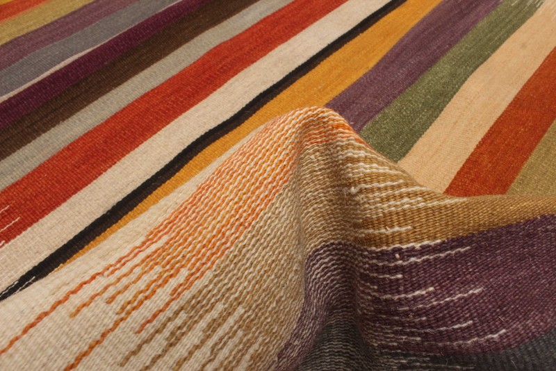 Vintage Hand Woven Area Rug 5'1" x 8'0" Traditional Wool Oriental Carpet gallery