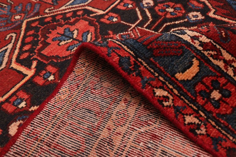 Vintage Hand-Knotted Area Rug 3'10" x 6'9" Traditional Oriental Wool Carpet gallery