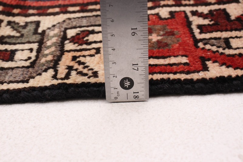 Vintage Traditional Hand-Knotted Area Rug 4'10" x 9'8" Oriental Wool Carpet gallery