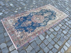 Home Decor Rug, Turkish Vintage Rug, Boho Decor Rug, 2,9 x 5,9 ft