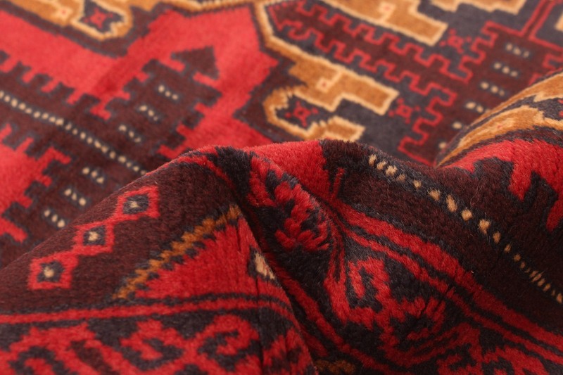 Traditional Vintage Hand-Knotted Area Rug 3'9" x 6'3" Oriental Wool Carpet gallery