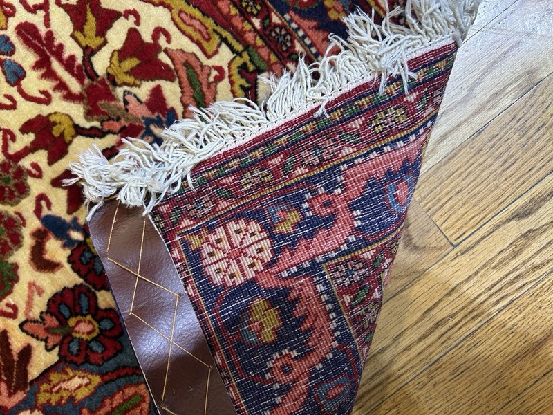 GORGEOUS TREE OF LIFE BIJAR HANDMADE RUG 3’5x4’9 EXCEPTIONAL QUALITY AND COLORS gallery