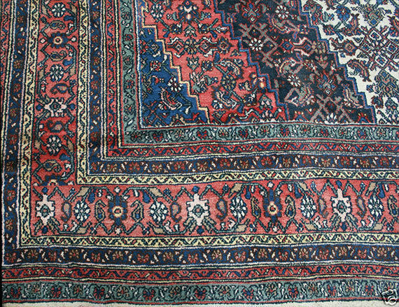 A Palace Size Antique 11' x 19' Bibikabad Area Rug gallery