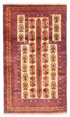 Traditional Vintage Hand-Knotted Area Rug 2’8″ x 4’6″ Oriental Wool Carpet