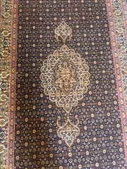 13×3. HANDMADE RUNNER. RUG. CARPET . HAND MADE wool and silk