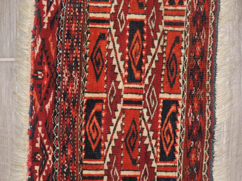 14" x 44" Antique Yomud Wool BagFace gallery