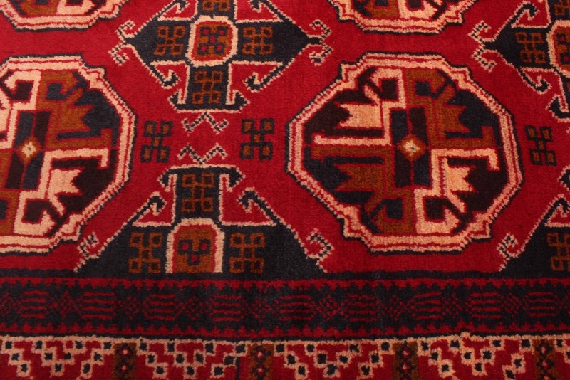 Traditional Vintage Hand-Knotted Area Rug 2'11" x 4'11" Oriental Wool Carpet gallery