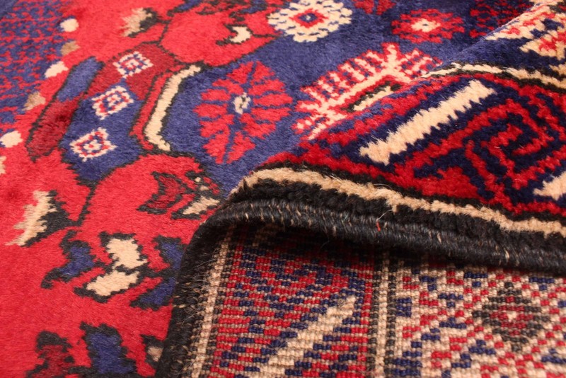 Vintage Traditional Hand-Knotted Area Rug 4'8" x 6'7" Oriental Wool Carpet gallery