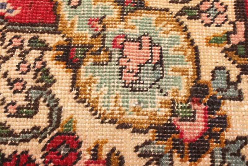4'3" x 5'8" Vintage Hand Knotted Area Rug Traditional Oriental Wool Carpet gallery