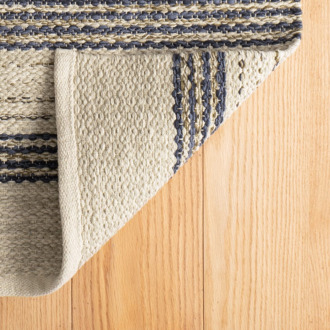 HandWoven Wool Rug Dhurrie, Hand Braided Rug, Handwoven Indoor/Outdoor Rug gallery
