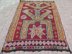 Anatolia Small Kilim, SmallRug, Doormat, Bedroom Rug, Cute Rug, Mini Rug 35″x46″