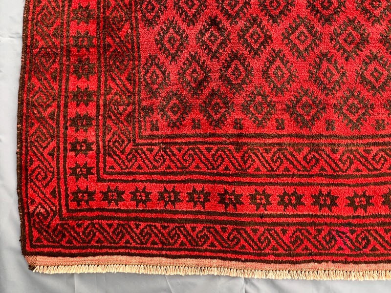 150 X 270 cm Vintage Natural Vegetable Dye Khowdani Nomad Maldari Belouch Carpe gallery