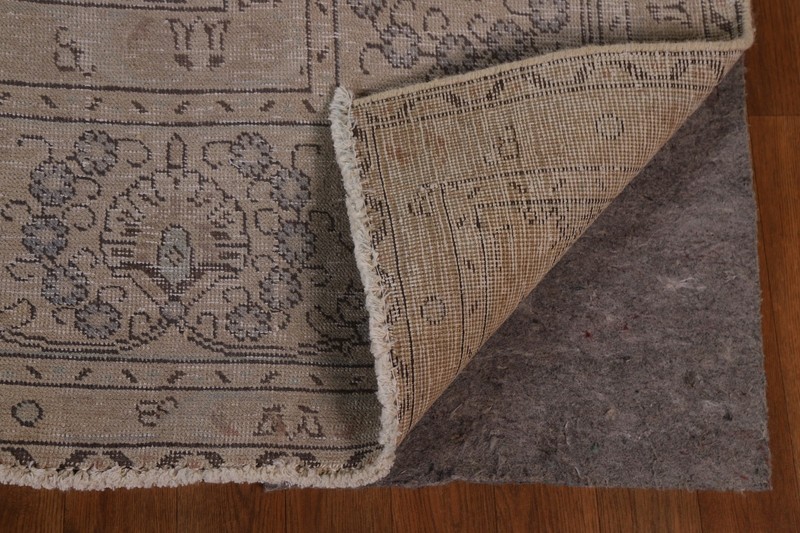 Distressed Vintage Muted Area Rug 9x13 Wool Hand-knotted Living Room Classic Rug gallery