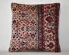 Turkish Pillow Cover Sofa Rug 16'' x 16'' Made of Antique Cushion Cover Carpet gallery