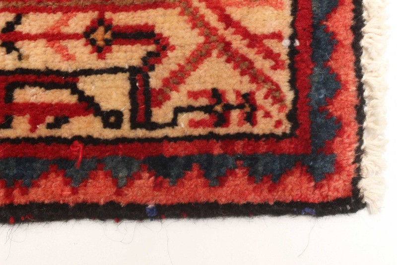 Vintage Traditional Hand-Knotted Area Rug 3'6" x 4'8" Oriental Wool Carpet gallery