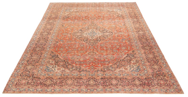 Traditional Vintage Hand-Knotted Area Rug 9'5" x 13'0" Oriental Wool Carpet gallery