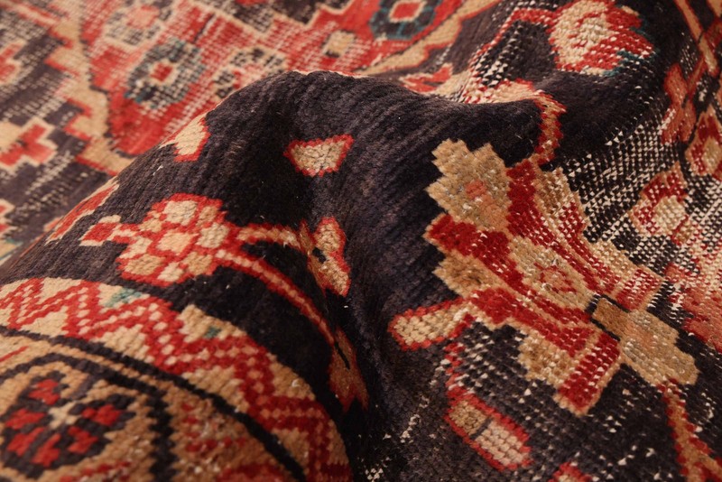 Traditional Vintage Hand-Knotted Area Rug 4'2" x 6'11" Oriental Wool Carpet gallery