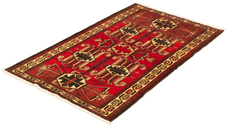 4'1" x 7'5" Vintage Hand Knotted Area Rug Traditional Oriental Wool Carpet gallery