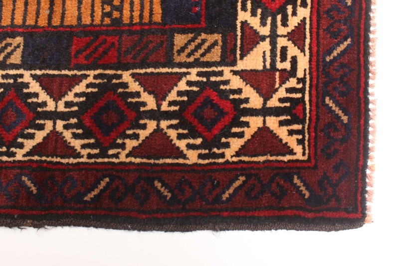 Traditional Vintage Hand-Knotted Area Rug 3'11" x 5'7" Oriental Wool Carpet gallery