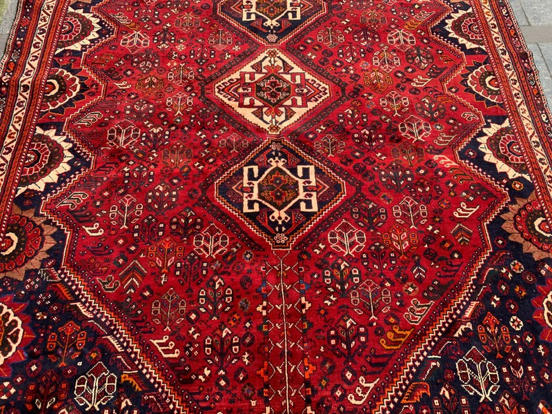 7'2'' x 10'4'' Vintage Carpet Natural Village Rug Handmade Rug.SKU:P1489 gallery