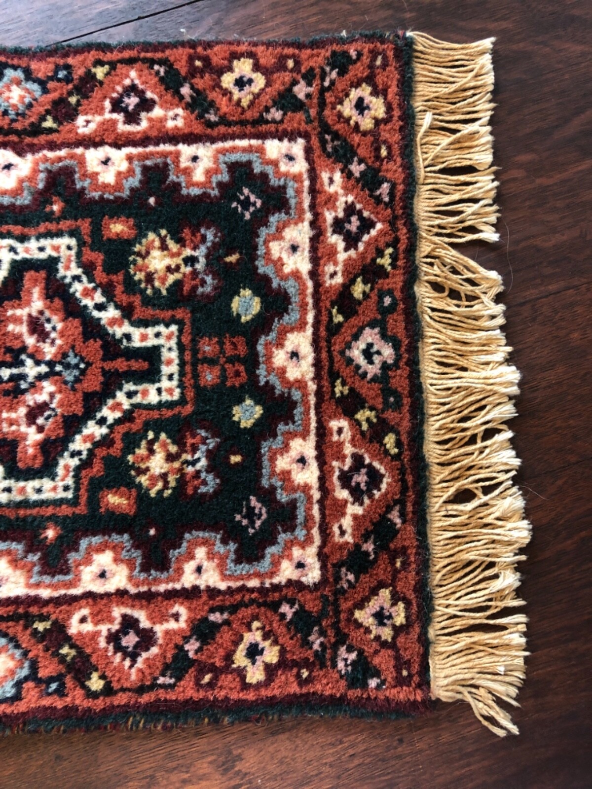 vintage hand knotted wool rug gallery